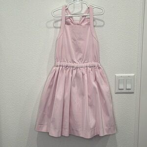 Crewcuts Pink Bow Dress - size girls 8